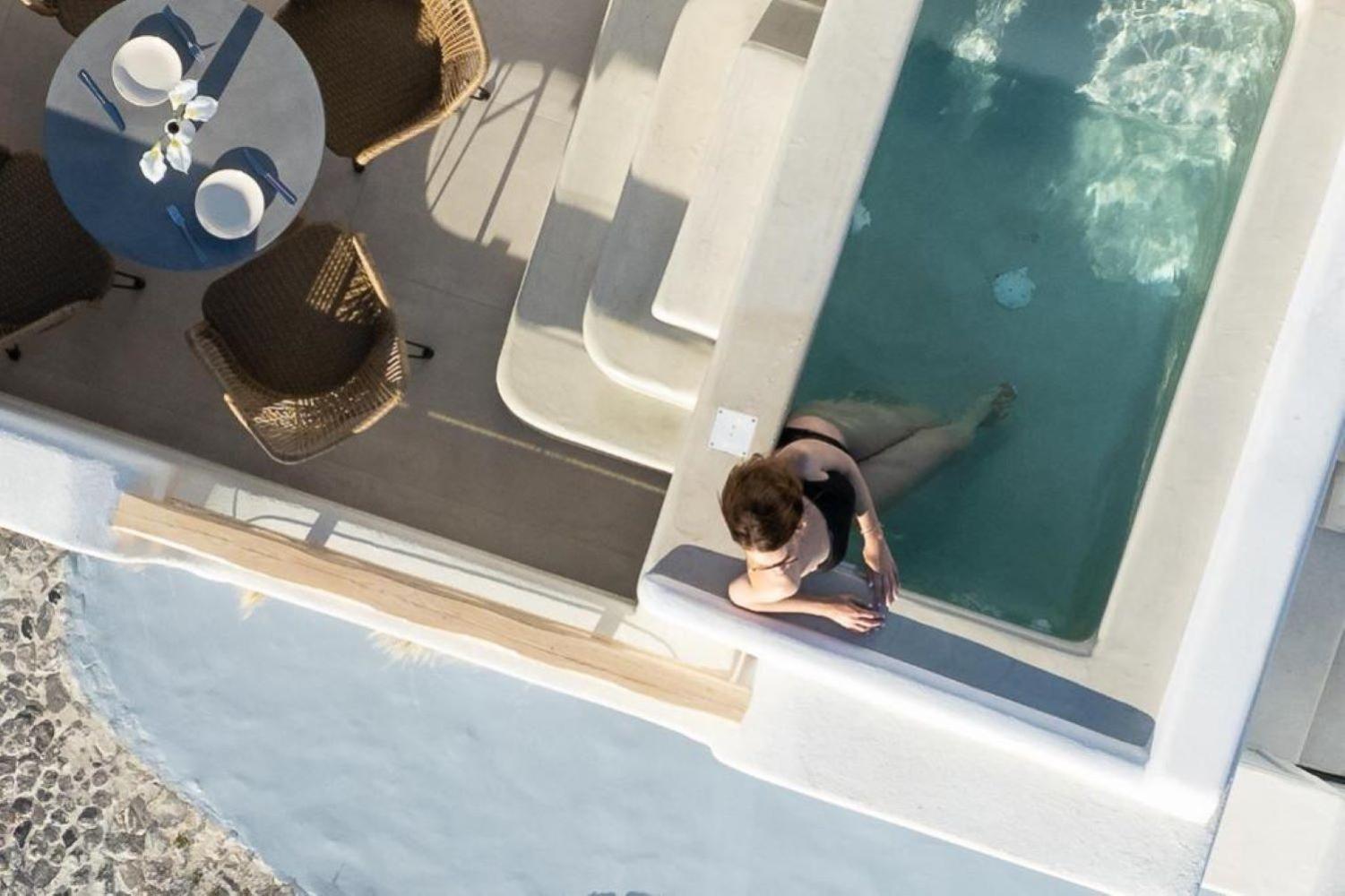 Airth Santorini Suites Firosztefáni Kültér fotó